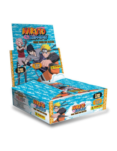 Juego de sobres cartas naruto shippuden hokage trading card collection flow packs expositor (18) edicion ingles