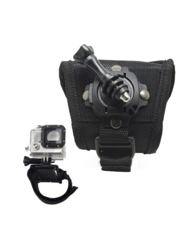 Accesorio soporte muñeca ajustable con rotacion velcro de 360 phoenix para camaras sport & gopro hero 4 - 3+ - 3 - 2 - 1 de co