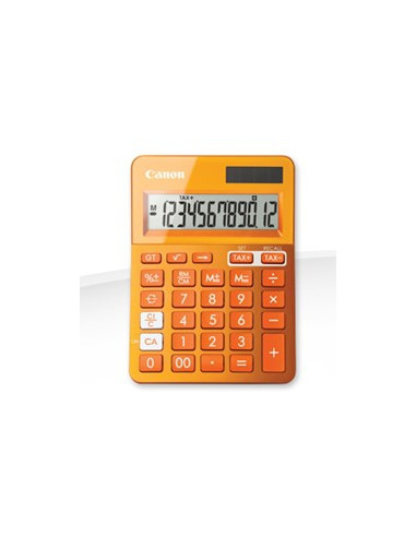 Calculadora canon sobremesa ls - 123k naranja