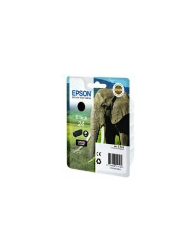 Cartucho tinta epson t242140 negro para epson xp - 750 c13t24214010 -  elefante