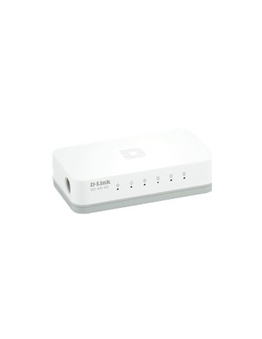 Switch 5 puertos 10 - 100 mb soho d - link