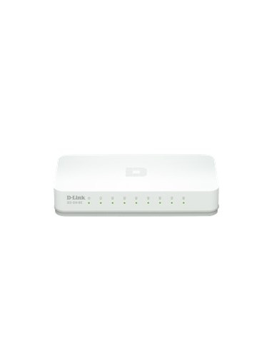 Switch 8 puertos 10 - 100 mb soho d - link