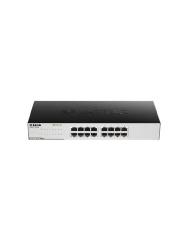 Switch 16 puertos 10 - 100 - 1000 go - sw - 16g d - link