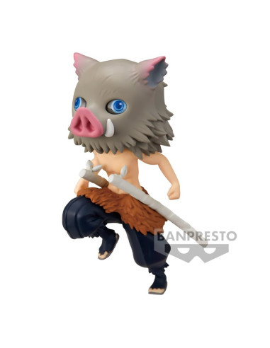 Figura q posket petit kimetsu no yaiba demon slayer inosuke hashibira