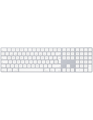 Teclado apple magic keyboard + numerico - silver