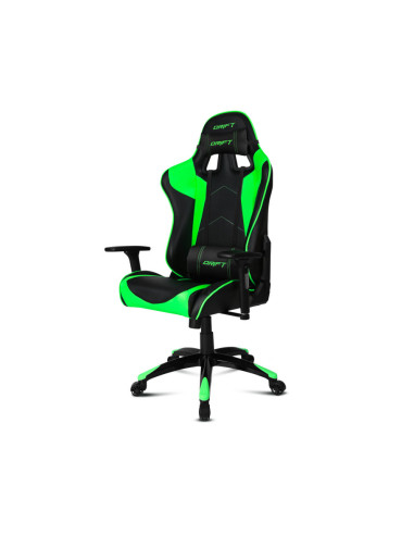 Silla gaming drift dr300 negro - verde