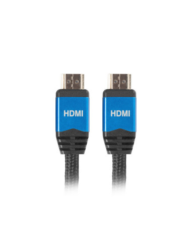 Cable hdmi lanberg premium v2 -0 m - m cu 1 -8m