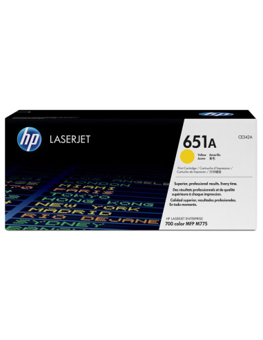 Toner hp 651a amarillo