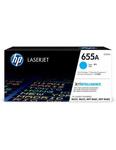 Toner hp 655a cyan