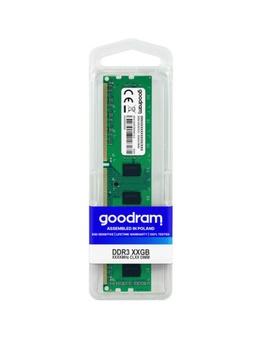 Memoria ram ddr3 goodram 8gb - 1600mhz - pc4 - 12800