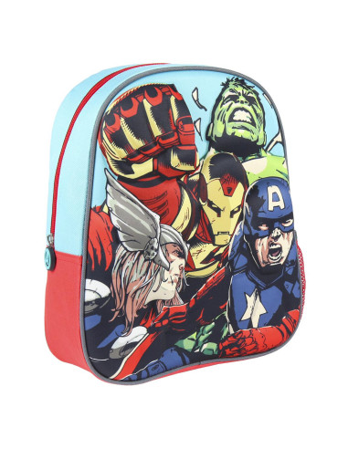 Mochila infantil 3d avengers