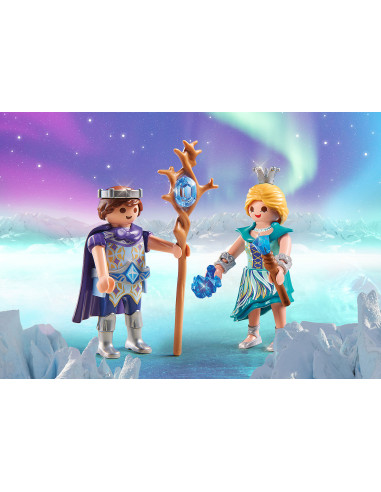 Playmobil princesa y príncipe de hielo