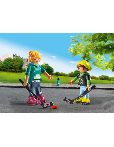 Playmobil hockey sobre patines