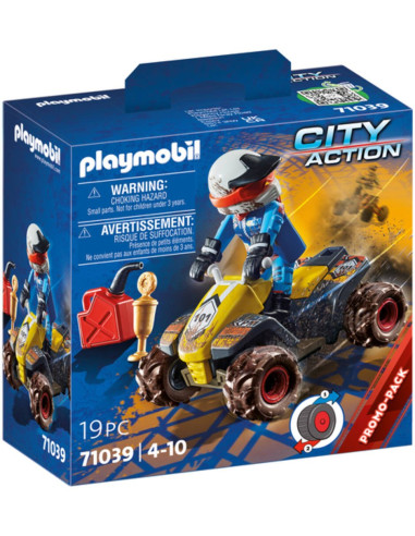 Playmobil city action quad de offroad