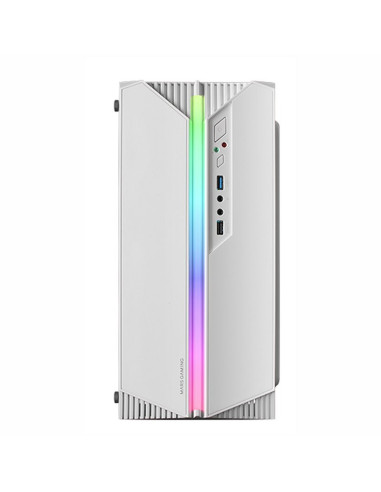 Caja ordenador mars gaming mc - s1 blanco micro atx 1 x usb 3.0 1 x usb 2.0 1 x 80mm frgb