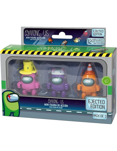 Among us mini action figure 3pc window box