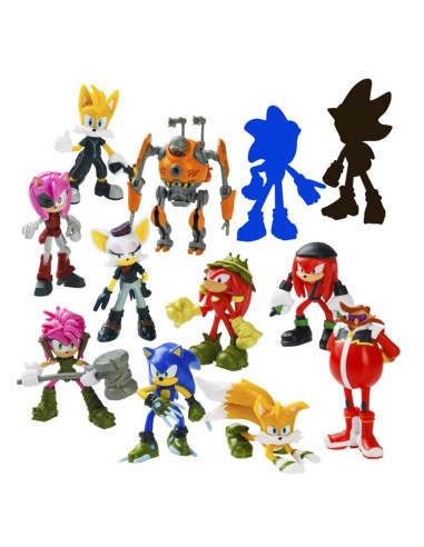 Surtido de figuras pack de 12 sonic