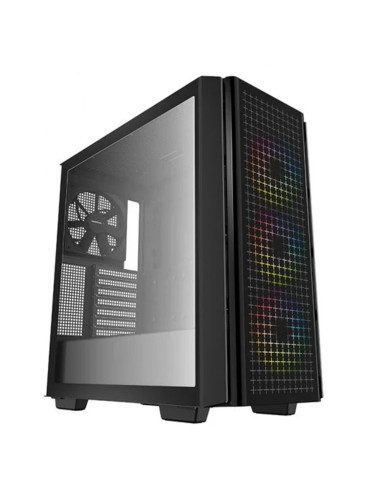 Caja ordenador gaming deepcool cg540 negro atx 2 x usb 3.0 3 x 120mm 1 x 140mm