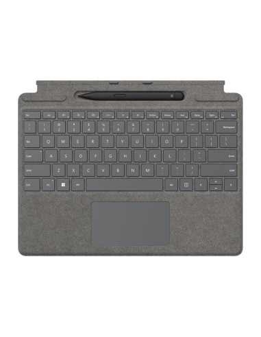 Teclado microsoft surface type cover + pen 2 para surface pro9 gris