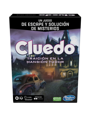 Juego de mesa cluedo traición en la mansión tudor español