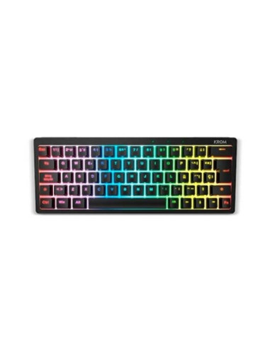 Teclado gaming krom kreator negro