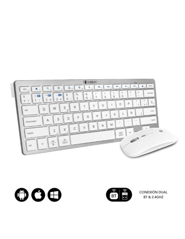 Teclado + raton subblim subkbc - oco010 inalambrico