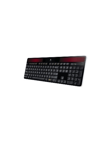 Teclado logitech k750 solar wireless inalambrico negro 2.4ghz