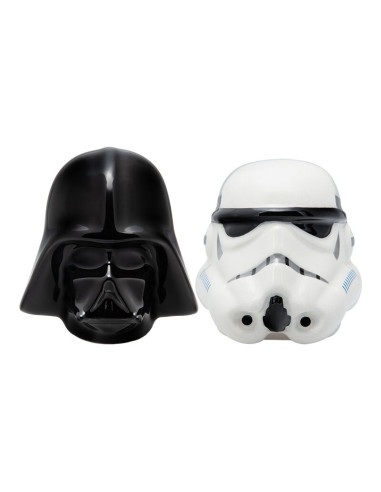 Set salero y pimentero paladone star wars darth vader y stormtrooper 7 cm