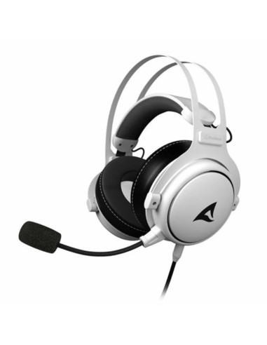 Auriculares gaming sharkoon skiller sgh50 jack 3.5mm blanco