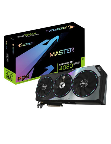 Tarjeta grafica gigabyte rtx 4080 super aorus master 16gb gddr6x