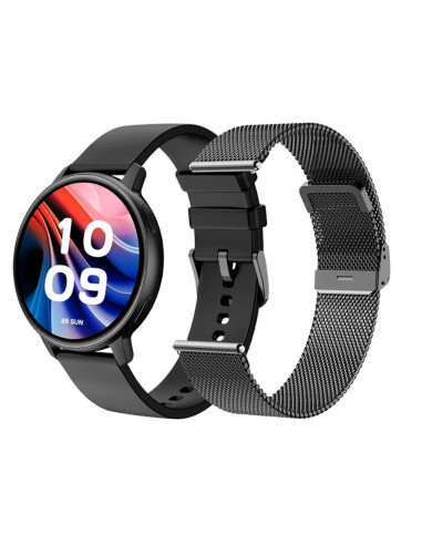 Smartwatch spc smartee duo classic 1.43pulgadas negro + correa