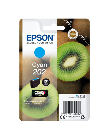 Cartucho tinta epson singlepack 202 cian