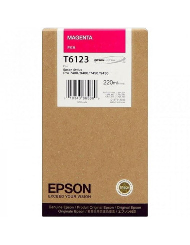 Cartucho tinta epson stylus photo 7450 - 9450 - 7400 - 9400 magenta 220ml