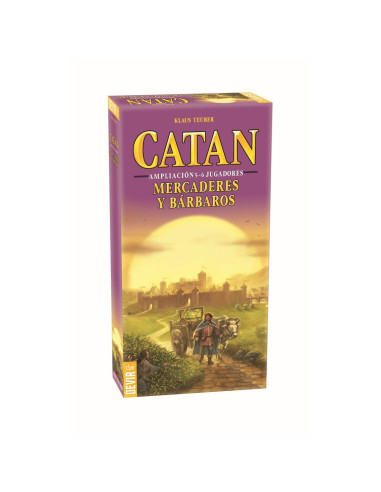 Juego de mesa devir catan mercaderes y barbaros 5 - 6 jugadores