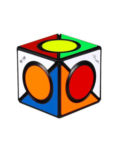 Cubo de rubik qiyi six spot negro