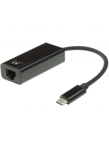 Cable adaptador ewent usb tipo c a rj45 - macho - hembra