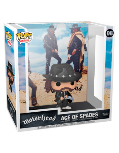 Funko pop album estrellas del rock motorhead ace of spades 53082