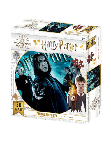 Puzzle 3d lenticular harry potter miembros ilustres de slytherin 300 piezas