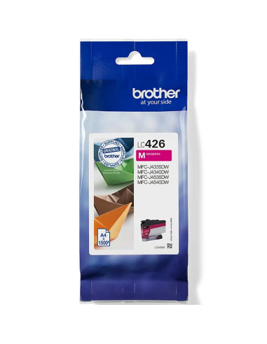 Cartucho tinta brother lc426m magenta 1500 paginas