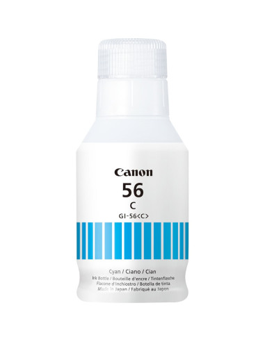 Botella tinta canon gi - 56c cian 135ml 15755 paginas