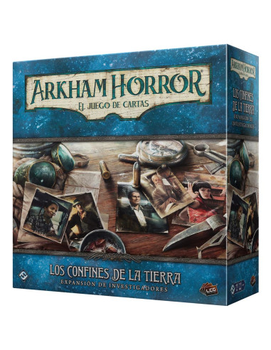 Juego de mesa arkham horror los confines de la tierra expansion investigadores pegi 14