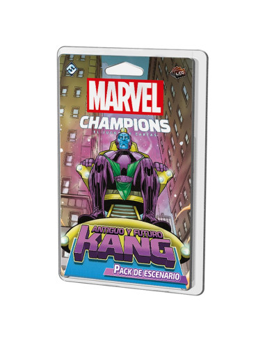 Juego de mesa marvel champions: antiguo y futuro kang 73 cartas pegi 14