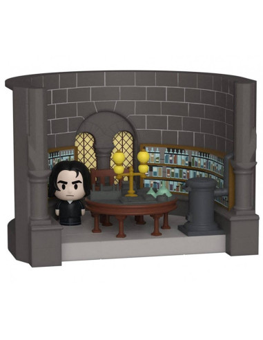 Mini moments funko harry potter aniversario profesor snape clases de pociones con opcion chase 57361