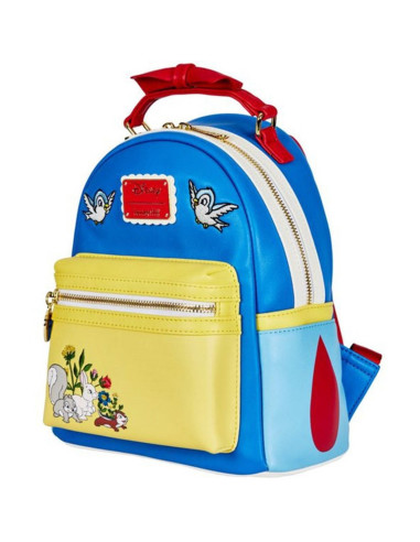 Mochila loungefly disney blancanieves cosplay bow handle mini backpack