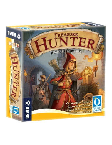 Juego de mesa devir treasure hunters pegi 8