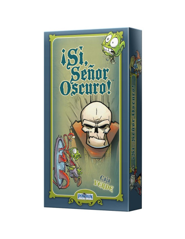 Juego de mesa ¡sí señor oscuro! caja verde pegi 8