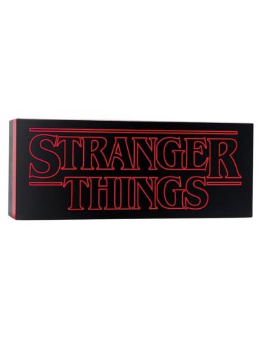 Lampara paladone sranger things logo rectangular