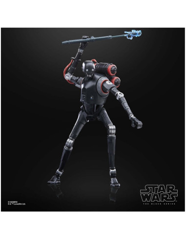 Figura hasbro droide de seguridad kx 15 star wars the black series