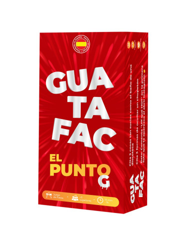 Juego de mesa guatafac el punto g pegi 16