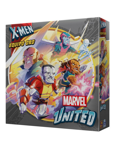 Juego de mesa marvel united equipo oro pegi 14